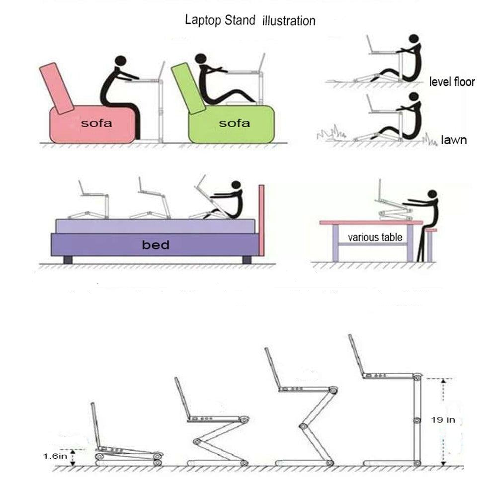 ⭐ Award Winning Fold-able Laptop Desk